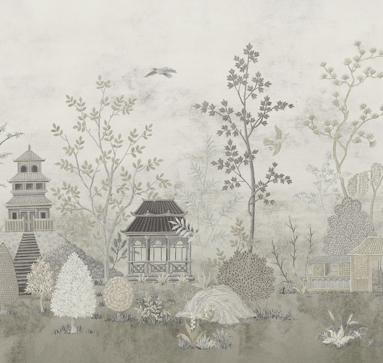 Панно Loymina Панорама Сад уединения PNR6 001 3×1 Панно Loymina Панорама Сад уединения PNR6 001 3×1